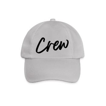 crew - Baseballkappe - Grau - Vorne