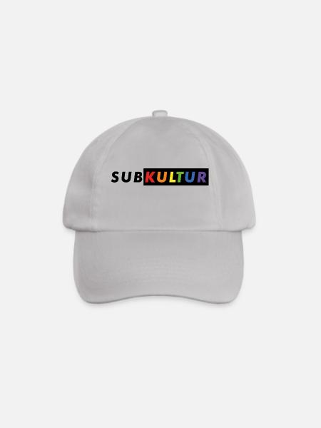 Subkultur Logo CSD#2 - Baseballkappe - Grau