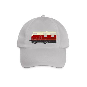 V180 BR 118 halb - Baseballkappe - Grau - Vorne