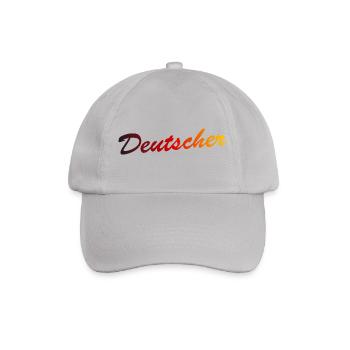Deutscher - Baseballkappe - Grau - Vorne