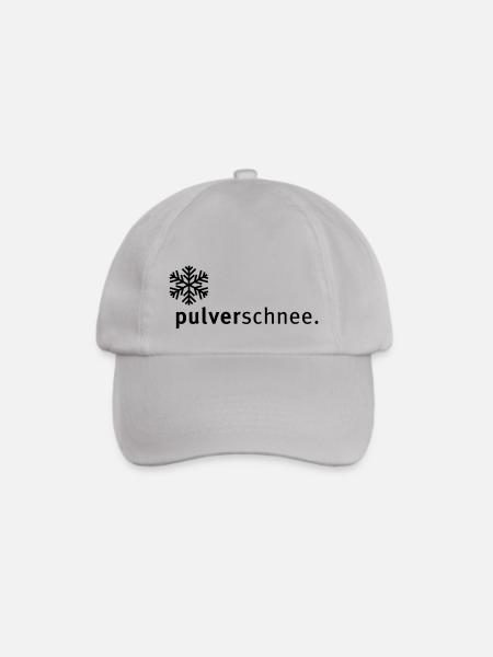 pulverschnee - Baseballkappe - Grau