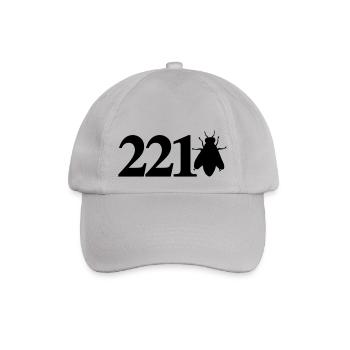 sherlock_221bee - Baseballkappe - Grau - Vorne