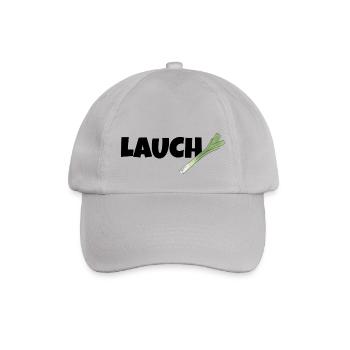 Lauch mit Lauch - Baseballkappe - Grau - Vorne