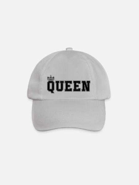 queen - Baseballkappe - Grau