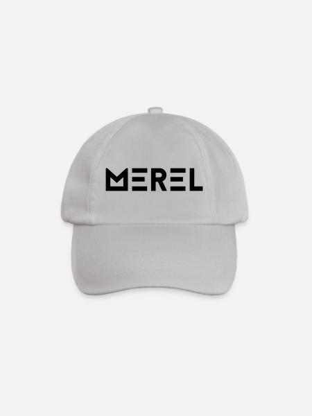 Vorname Merel - Baseballkappe - Grau