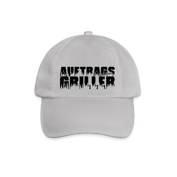 Auftragsgriller - Baseballkappe - Grau - Vorne
