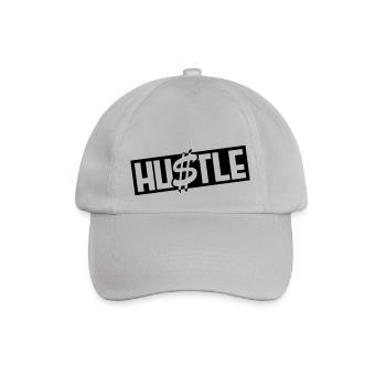 hustle_go1 - Baseballkappe - Grau - Vorne