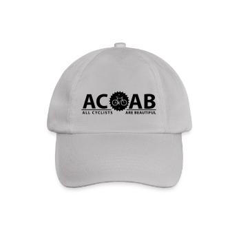 ACAB ALL CYCLISTS - Baseballkappe - Grau - Vorne