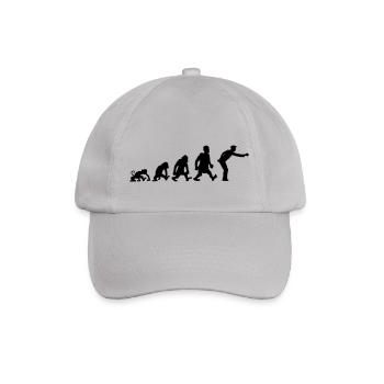 darwin boules - Baseballkappe - Grau - Vorne