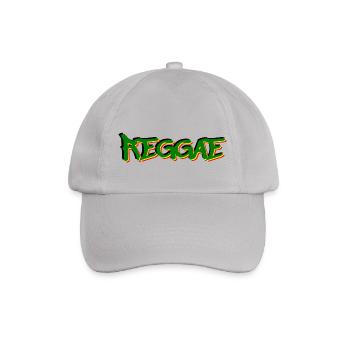 Reggae - Baseballkappe - Grau - Vorne