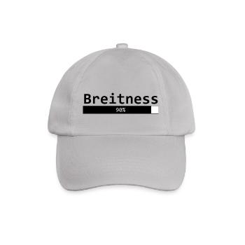 Breitness 90 - Baseballkappe - Grau - Vorne