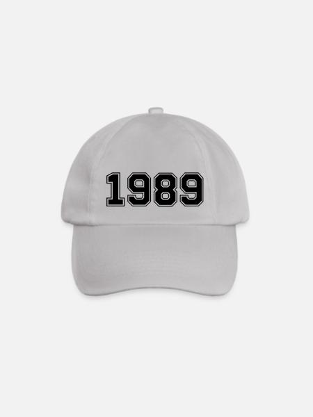 1989 - Baseballkappe - Grau