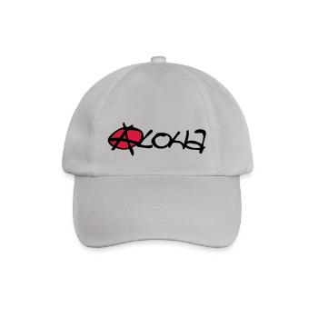 aloha - Baseballkappe - Grau - Vorne