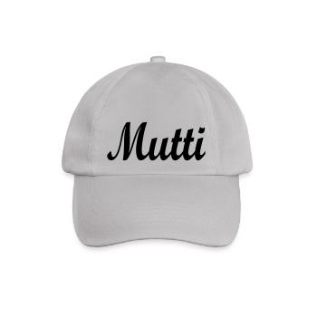 mutti - Baseballkappe - Grau - Vorne