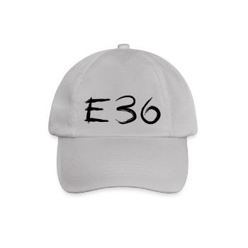 E36 Kaligraphie Art - Baseballkappe - Grau - Vorne