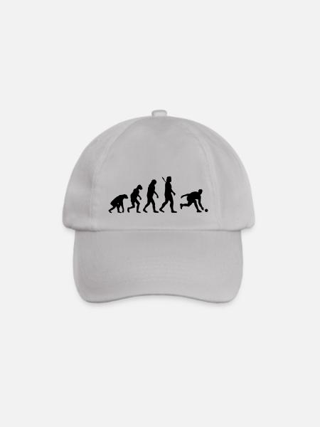 Evolution Kegeln - Baseballkappe - Grau
