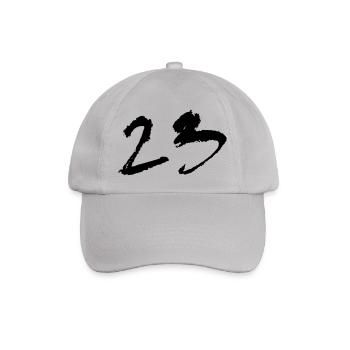 23 - Baseballkappe - Grau - Vorne