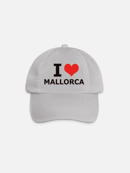 I LOVE MALLORCA - Baseballkappe - Grau