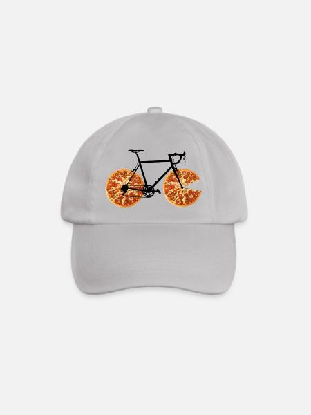 Pizzabike - Baseballkappe - Grau