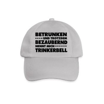 Trinkerbell - Baseballkappe - Grau - Vorne