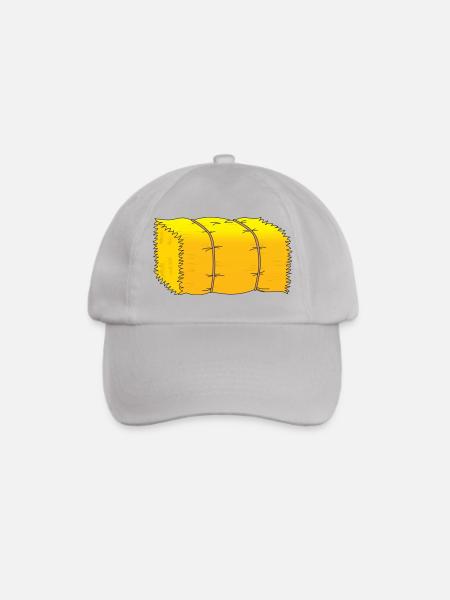 Heu - Baseballkappe - Grau