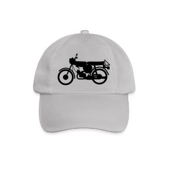 Moped - Baseballkappe - Grau - Vorne