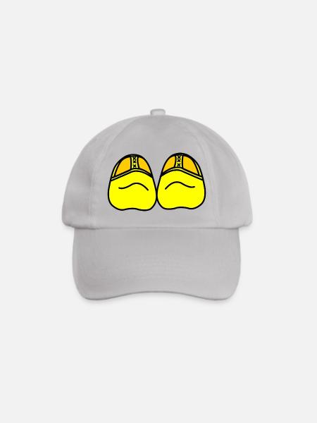 Clogs - Baseballkappe - Grau