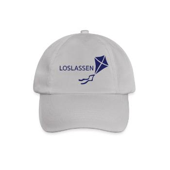 Loslassen in Maritim - Baseballkappe - Grau - Vorne