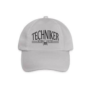 Techniker - Baseballkappe - Grau - Vorne