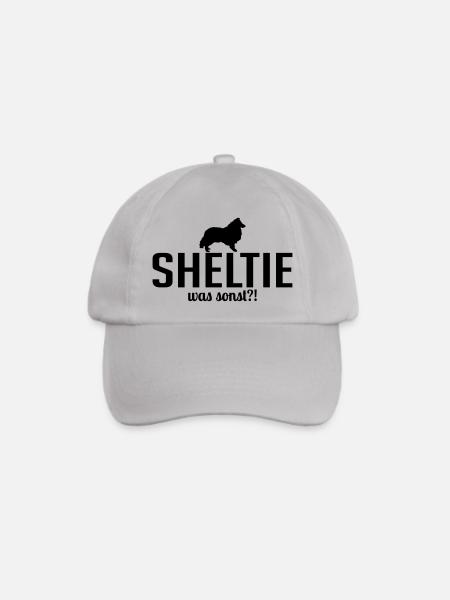 SHELTIE was sonst - Baseballkappe - Grau