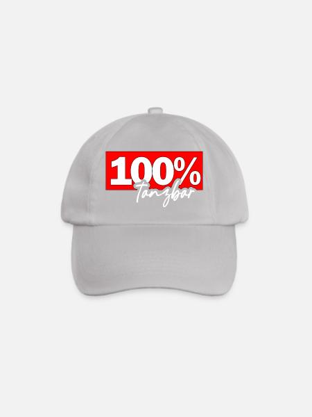 100% Tanzbar – Bold Dance Typography - Baseballkappe - Grau