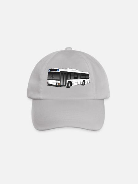 Linienbus - Baseballkappe - Grau