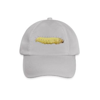 Raupe - Baseballkappe - Grau - Vorne