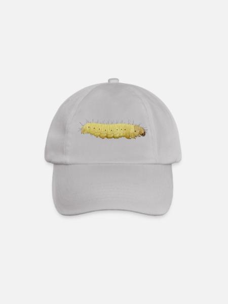 Raupe - Baseballkappe - Grau