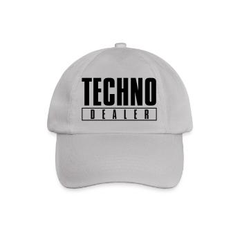 Techno-Händler - Baseballkappe - Grau - Vorne