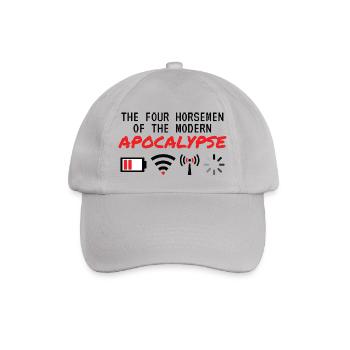 The Four Horsemen Of The Modern Apocalypse - Baseballkappe - Grau - Vorne