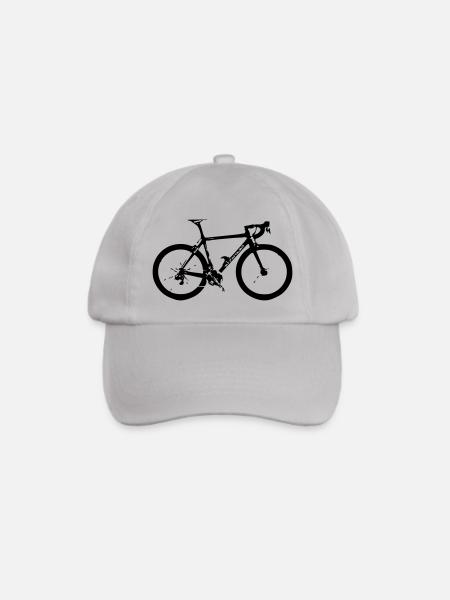 bike - Baseballkappe - Grau