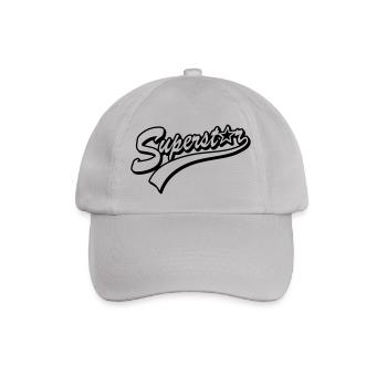 superstar - Baseballkappe - Grau - Vorne