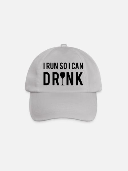 Run - Baseballkappe - Grau