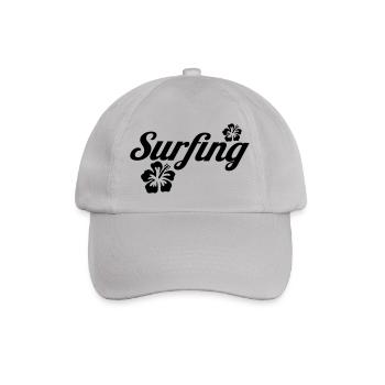 surfing - Baseballkappe - Grau - Vorne