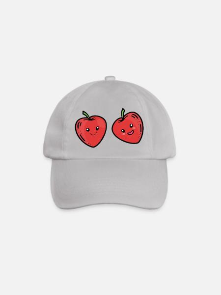 cherry friends - Baseballkappe - Grau