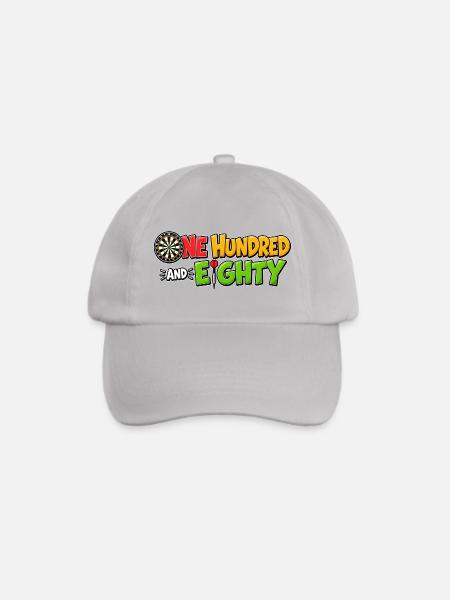 Dartboard One Hundred and Eighty - Baseballkappe - Grau
