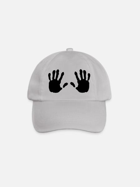 haende, Hand - Baseballkappe - Grau