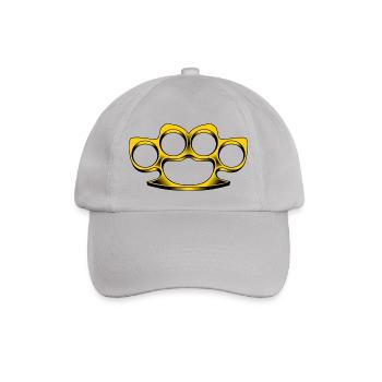 Schlagring - Baseballkappe - Grau - Vorne