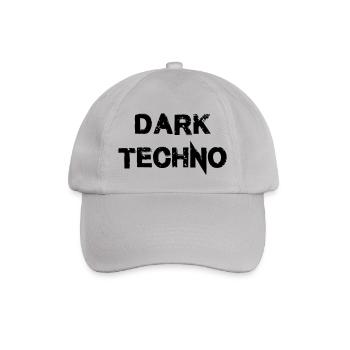 Dark Techno 2.0 - Baseballkappe - Grau - Vorne