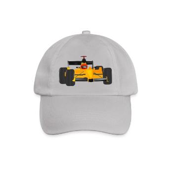 dragster racer automotive car automobil rennwagen3 - Baseballkappe - Grau - Vorne