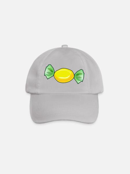schokolade suessigkeiten candy chocolate26 - Baseballkappe - Grau