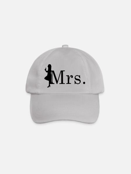 Mr. & Mrs. Partnerlook Agentin (Part 1) - Baseballkappe - Grau
