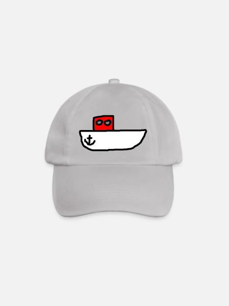 Motorboot - Baseballkappe - Grau