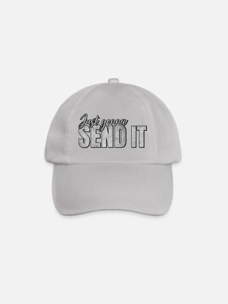 Just Gonna Send It - Baseballkappe - Grau